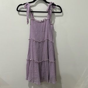 Alter'd state tiered mini dress